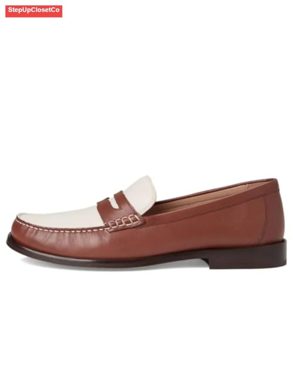 Cole Haan Lana Lux Remastered Women's Flexible Square Toe Loafer Keeper Detail